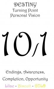 Daily Numerology Lee Van Zyl 10 card