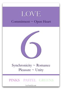 Daily Numerology - Lee Van Zyl 6 Card